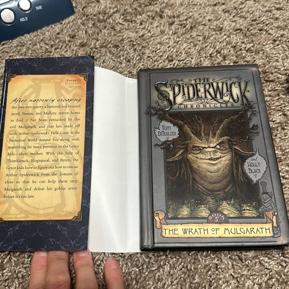 The Spiderwick Chronicles The Wrath of Mulgarath book 5 hardback with sleeve - Picture 4 of 4